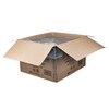 ChampPak #4 Take-Out Box Fold-Top 7.25X5.5X3.5 IN Coated Paper Kraft Rectangle 160/Case