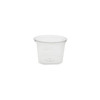 Bucket & Tub Base 72 OZ PET Clear Round 300/Case