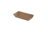 Hot Dog Food Tray 7X3.25X1.5 IN Clay-Coated Kraft Board Kraft Closed End 1000/Case