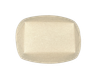 Food Tray 2.5 LB Paper Kraft Rectangle 500/Case