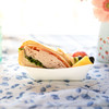 Food Tray 1 LB SBS Paperboard White Rectangle 1000/Case