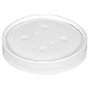 Lid Flat Paperboard White Round For 8-16 OZ Tall Container 1000/Case