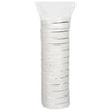 Lid Flat Paperboard White Round For 16-32 OZ Squat Container Unhinged 500/Case