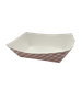 Food Tray 10 LB Paper Red White 250/Case