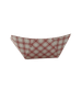 Food Tray 10 LB Paper Red White 250/Case