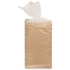 Take-Out Box Hinged With Dome Lid Small (SM) 7.8X3.3X3 IN Corrugated Paperboard Kraft Rectangle Fluted 420/Case