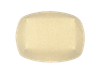 Food Tray 2 LB Clay-Coated Paperboard Kraft White Rectangle 1000/Case