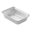 Handi-Max Take-Out Container Base 2.25 LB Aluminum Oblong 500/Case