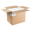 Dinner Take-Out Box 9X5X3 IN SBS Paperboard White Fast Top Automatic Bottom 400/Case