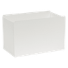 Dinner Take-Out Box 9X5X3 IN SBS Paperboard White Fast Top Automatic Bottom 400/Case