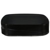 Mozaïk® Serving Tray Base 16X16X0.75 IN PP Black Square 25/Case