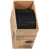 Caterware® Serving Tray 16X0.9 IN HIPS OPS Black Round 50/Case