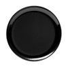 WNA CaterLine® Serving Tray 12 IN Black Round Rigid 25/Case