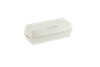 Hot Dog Take-Out Box Hinged 6.5X2.5X2.25 IN Paper White Rectangle 500/Case