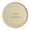 Lid Paper Kraft For 12-32 OZ Soup Cup 500/Case