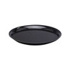 WNA CheckMate Serving Tray 18 IN PS Black Round 25/Case