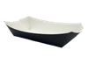 Food Tray 5 LB Paper Black Rectangle 500/Case