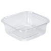 Recycleware® Deli Container Base 8 OZ RPET Clear Square 600/Case