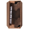 Take-Out Box Base & Lid Combo With Flat Lid Small (SM) 15.25X10.75X4.75 IN Corrugated Paperboard Kraft Rectangle 15/Case