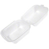 Sandwich Take-Out Container Hinged 5X5 IN Square 500/Case