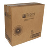 Serving Tray Base 16.13X1.38 IN PET Black Round 36/Case