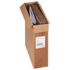 Take-Out Box Base & Lid Combo With Flat Lid 23.5X13.25X4.75 IN Corrugated Paperboard Kraft Rectangle 15/Case