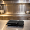 Solo® Creative Carryouts® BoxLine™ Take-Out Container Hinged 8X7 IN 2 Compartment PS Rectangle 100/Case