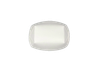 Food Tray 0.25 LB Paper White Rectangle 1000/Case