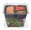 Fresh 'n Clear® GoCube® Deli Container Base 36 OZ PET Clear 300/Case