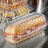 Dart® ClearSeal® Hoagie & Sub Take-Out Container Hinged 9.9X5.1X3.5 IN OPS Clear Rectangle 100 Count/Pack 2 Packs/Case