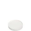 Solo® Flexstyle® Lid Flat 3.9X0.6 IN DSP White For 16 OZ Container Individually Wrapped 25 Count/Pack 20 Packs/Case