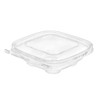 Safe-T-Chef® Deli Container Hinged 12 OZ PP Clear Square Microwave Safe Tamper-Evident Tamper-Resistant 264/Case