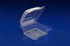 Take-Out Container Hinged 6X6 IN Plastic Clear Square 500/Case