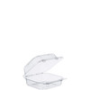 Dart® StayLock® Cold Take-Out Container Hinged 5.25X5.6X2.8 IN OPS Clear Square Bar Lock 125 Count/Pack 4 Packs/Case