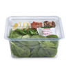 Fresh 'n Clear® GoCube® Deli Container Base 64 OZ PET Clear Square 200/Case