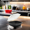 Take-Out Container Hinged With Dome Lid 9.5X10.5 IN PP Anti-Fog 100/Case
