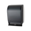Auto-Transfer Push Bar Roll Towel Dispenser (Metal Back)