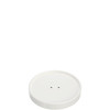 Solo® Flexstyle® Lid Flat 3.9X0.625 IN DSP White Round For 16 OZ Container Freezer Safe 25 Count/Pack 20 Packs/Case