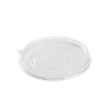 Karat® Lid Flat 3.9 IN PP White Round For 12 OZ Container 1000/Case