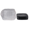 Mozaïk® Serving Tray Base & Lid Combo 12X12 IN PET PP Black Square Microwave Safe 25/Case
