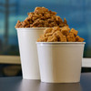 Karat® Bucket & Tub Base 85 OZ Paper White 180/Case