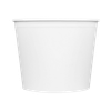 Karat® Bucket & Tub Base 85 OZ Paper White 180/Case