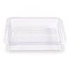 Fresh 'n Clear® GoCube® Deli Container Base 10 OZ PET Clear Square 300/Case