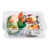 Fresh 'n Clear® EcoStar Deli Container Base 12 OZ PET Clear Square 300/Case