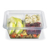 Fresh 'n Clear® EcoStar Deli Container Base 16 OZ PET Clear Square 300/Case