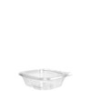 Dart® ClearPac® SafeSeal™ Cold Deli Container Hinged With Flat Lid 8 OZ PET Clear Rectangle 100 Count/Pack 2 Packs/Case