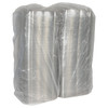 Take-Out Container Hinged With Dome Lid 8.87X9.22X2.81 IN RPET Clear Square 250/Case