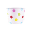 Karat® Food Container Base 12 OZ Assorted Dots 1000/Case