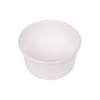 Karat® Hot Food Container Base 6 OZ Double Wall Poly-Coated Paper White Round 1000/Case