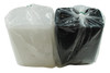 Take-Out Container Base & Lid Combo With Dome Lid 16 OZ Plastic Black Rectangle 150/Case